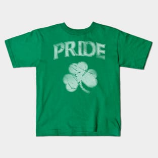 Irish Pride Shamrock Ireland St Patricks Day Kids T-Shirt